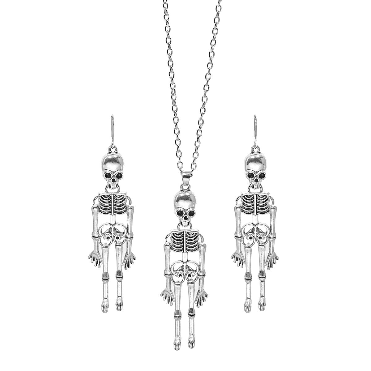 Wholesale Halloween Exaggerated Creative Skeleton Skeleton Dark Style Earrings